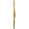 Ekena Millwork Attica Ceiling Medallion (Fits Canopies up to 3 3/4"), Hand-Painted Rich Gold, 39 1/2"OD x 2 1/2"P CM39ATRGS - alternate 3